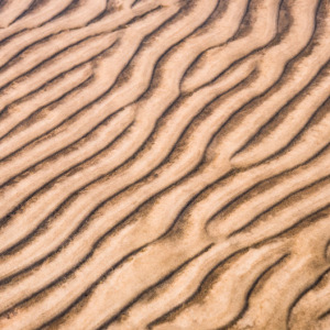 wave in the sand