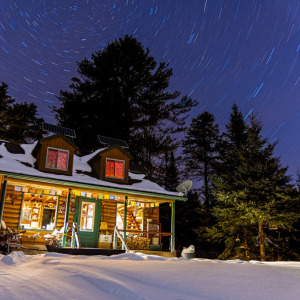 chalet sous les étoiles