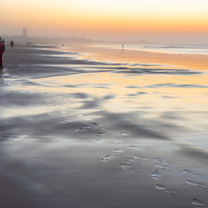 Les amoureux sur la plage